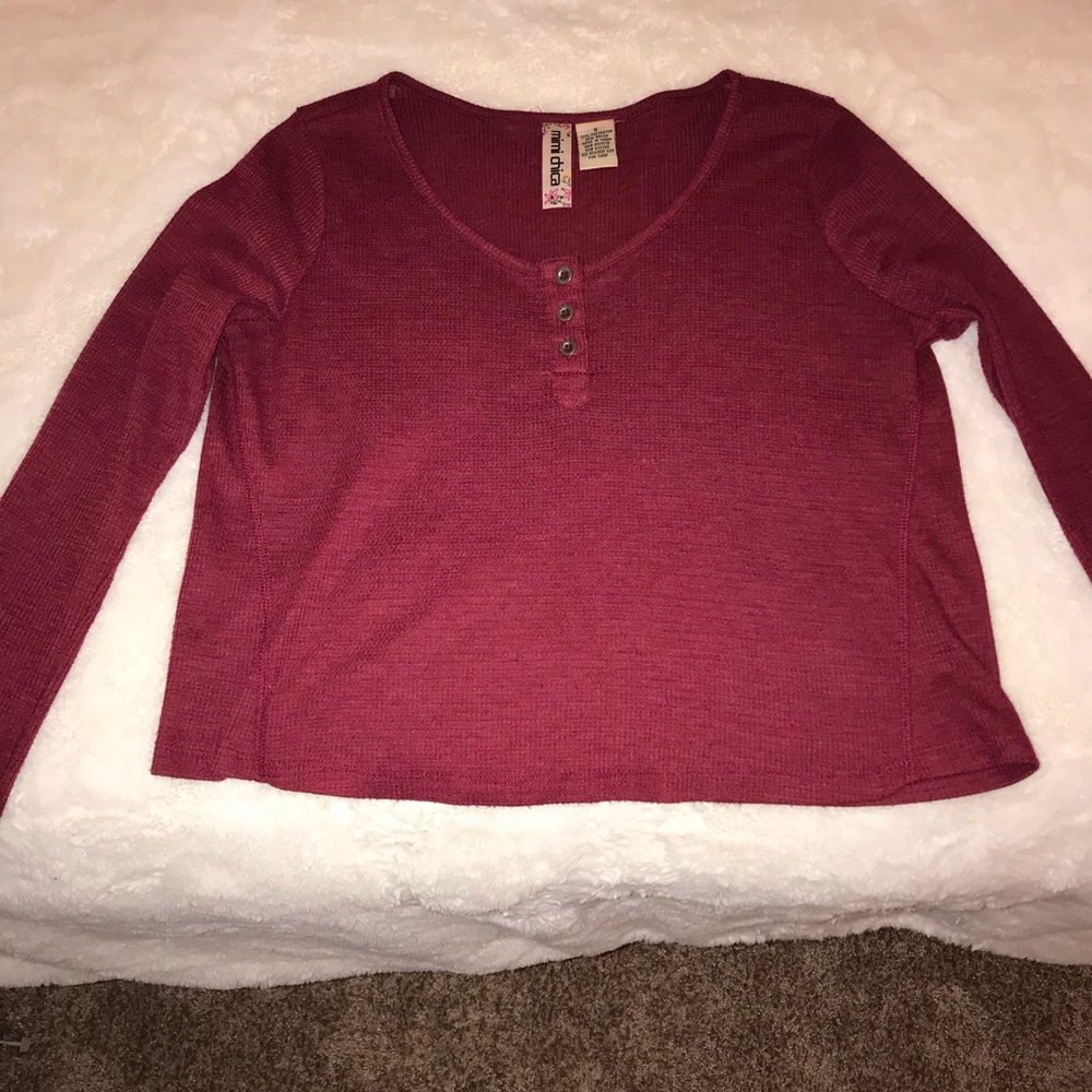 Red Crop Top